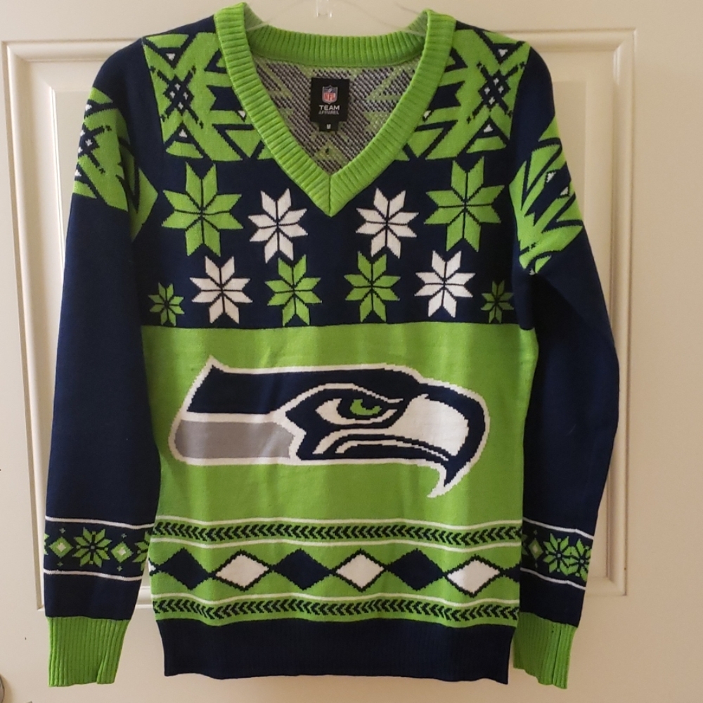 Seattle Seahawks Ugly Christmas Sweater